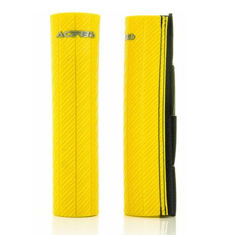 _Acerbis 47-48 mm Upper Fork Protector Rubber Yellow | 0021750.060-P | Greenland MX_