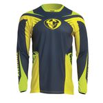 _Thor Pulse 04 LE Jersey Navy/Fluo Yellow | 2910-6906-P | Greenland MX_