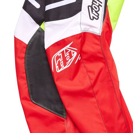 _Troy Lee Designs GP Pro Blends Youth Pants White/Red | 279027001-P | Greenland MX_