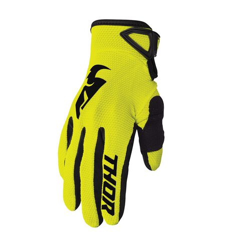 _Thor Sector Gloves Fluo Yellow | 3330-7255-P | Greenland MX_