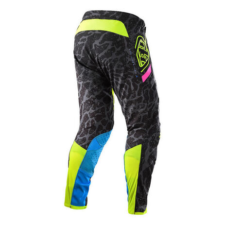 _Troy Lee Designs PRO Fractura Pants Black/Fluo Yellow | 201331012-P | Greenland MX_