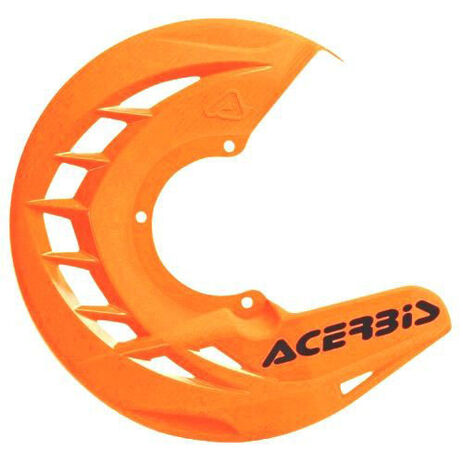 _Acerbis X-Brake Front Disc Protector Orange Fluor | 0016057.011.016 | Greenland MX_
