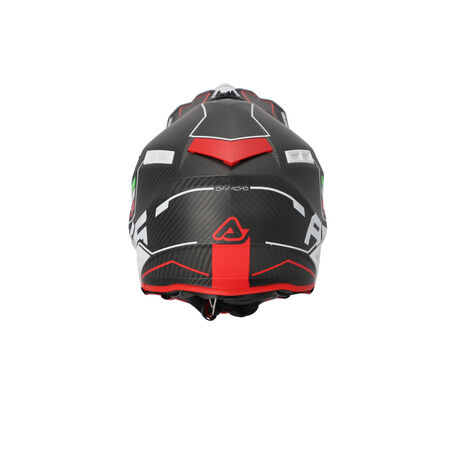 _Acerbis Steel Carbon Helmet Black/Red | 0025047.323-P | Greenland MX_