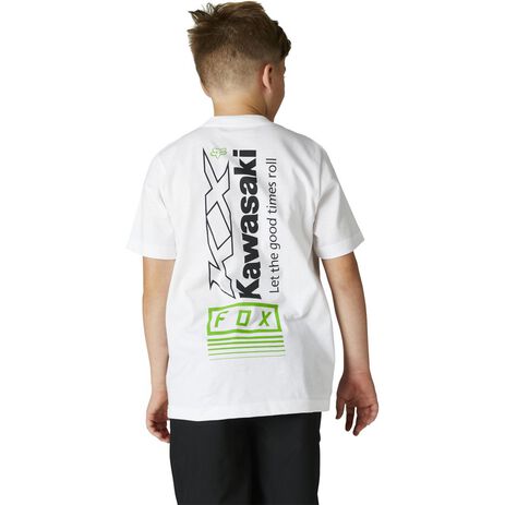 _Fox Kawasaki Youth T-Shirt | 29176-190 | Greenland MX_