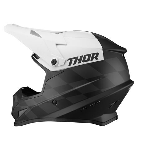 _Thor Sector Birdrock Helmet Black/White | 01107352-P | Greenland MX_