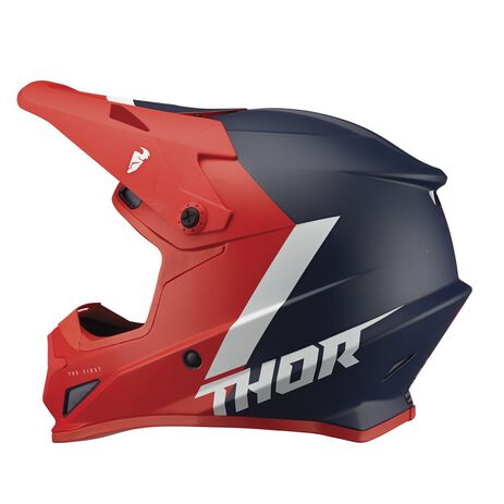 _Thor Sector Chev Helmet Navy/Red | 01107320-P | Greenland MX_