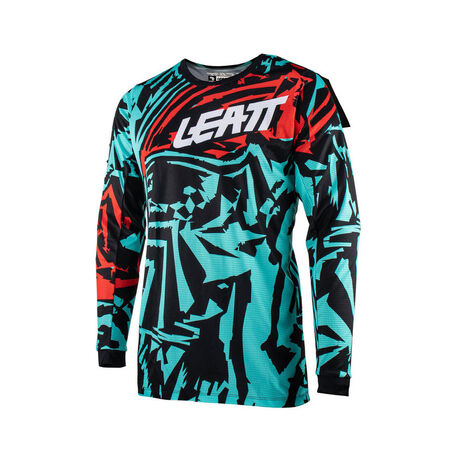 _Leatt Moto 3.5 Jersey and Pant Youth Kit Turquoise | LB5023032950-P | Greenland MX_