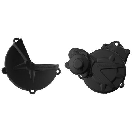 _Polisport Clutch and Ignition Cover Protector Kit Gas Gas EC 250/300 17-20 | 91002-P | Greenland MX_