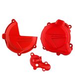 _Polisport Clutch+Ignition+Water Pump Cover Protector Kit Beta RR 250/300 2T 18-23 | 91001-P | Greenland MX_