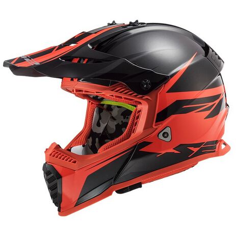 _LS2 Fast EVO MX437 Roar Helmet Matt | 404373232-P | Greenland MX_