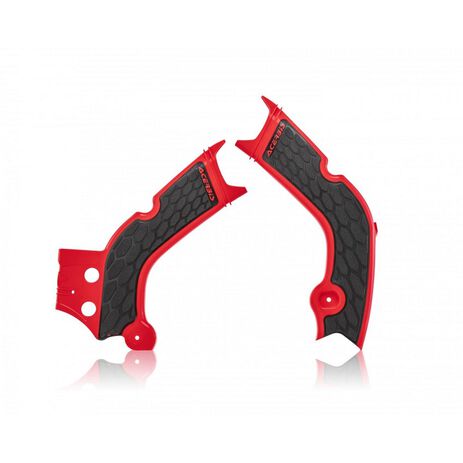 _Acerbis X-Grip Frame Protectors Honda CRF 450 R 19-20 Red/Black | 0023664.349-P | Greenland MX_