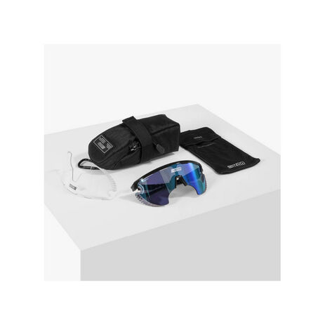 _Scicon Aerowing Lamon Glasses MultiMirror Lens  Black/Blue | EY30030200-P | Greenland MX_