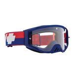 _Spy Foundation Bolt USA Transparent HD Goggles Blue/Red | SPY3200000000009-P | Greenland MX_