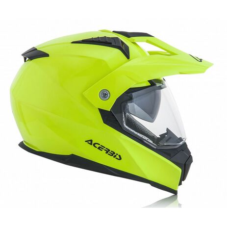 _Acerbis Flip FS-606 Helmet Yellow Fluo | 0022310.061 | Greenland MX_