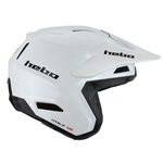 _Hebo Zone Pro Mono Helmet White | HC1031BBL-P | Greenland MX_