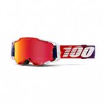 _100% Armega Mirror Lens Goggles Factory/Hiper Red | 50721-451-01-P | Greenland MX_