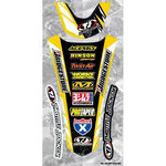 _Tj fender kit decals TJ Yamaha WR 250/450 F 07-11 YZ 250/450 F 06-09 yellow | FKYZF0609YEL | Greenland MX_