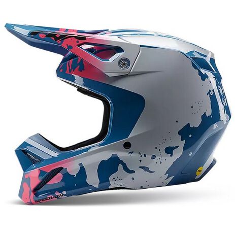 _ Fox V1 Morphic Helmet | 30441-430-P | Greenland MX_