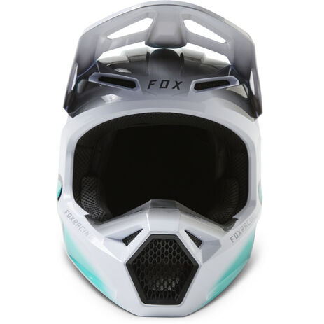 _Fox V1 Toxsyk Helmet White | 29659-008 | Greenland MX_