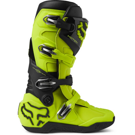 _Fox Motion Boots Fluo Yellow | 29682-130 | Greenland MX_