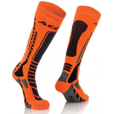_Acerbis MX Pro Socks Black/Orange Fluor | 0022077.313 | Greenland MX_