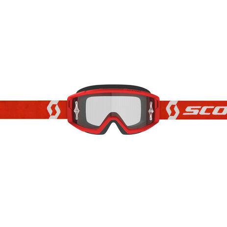 _Scott Primal Goggles Clear Leans Red/White | 2785981005113-P | Greenland MX_