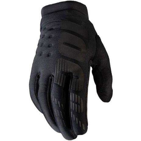 _100% Brisker Gloves  Black/White | 10016-057 | Greenland MX_