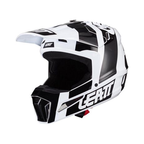 _Leatt Moto 3.5 V24 Helmet with Goggles Black/White/- | LB1024060380-P | Greenland MX_