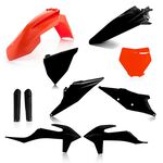 _Acerbis KTM SX/SX-F 19-.. Plastic Full Kit Black/Orange | 0023479.313-P | Greenland MX_