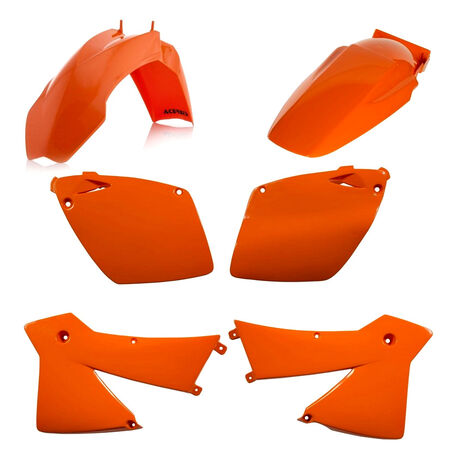 _Acerbis KTM SX-F 450/525 EXC-F 400/450/500 03 Plastic Kit Orange | 0007526.010 | Greenland MX_