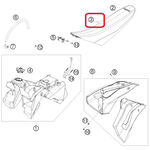 _Husaberg 4 Strokes FE 09-12 Genuine Seat Cover | 81207040050 | Greenland MX_