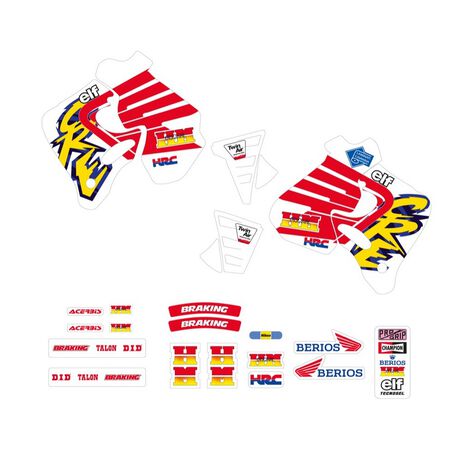 _Tecnosel Sticker Kit Replica Team Enduro Honda 1994 CR 125 93-94 CR 250 92-94 | 21V05 | Greenland MX_
