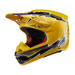 _Alpinestars Supertech M10 Ampress Helmet Yellow | 8300623-1414-P | Greenland MX_
