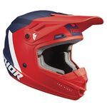 _Thor Sector Chev Youth Helmet Navy/Red | 01111472-P | Greenland MX_