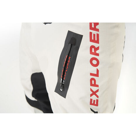 _Fuel Endurage Pants White/Red | W23PANTENDLUCKY30-P | Greenland MX_
