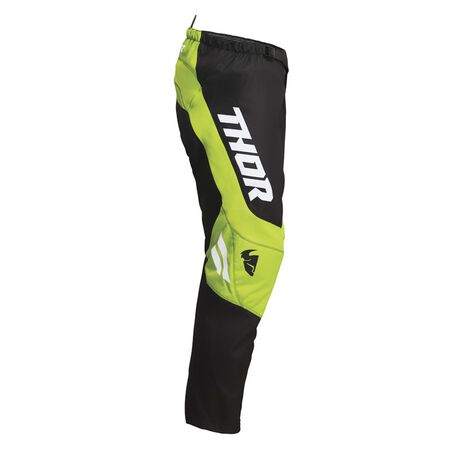 _Thor Sector Chev Youth Pants Black/Green | 29032049-P | Greenland MX_