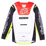 _Troy Lee Designs GP Pro Blends Youth Jersey White/Red | 379027001-P | Greenland MX_
