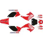 _Full Sticker Kit Honda CR 125/250 R 04-07 Honda Edition | SK-CR12250407HRE-P | Greenland MX_