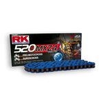 _RK 520 MXZ4 Super Reinforced Chain 120 Links Blue | TC-RKMXZ4BL-P | Greenland MX_
