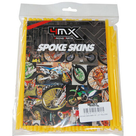 _4MX Spoke Skin Set | 4MX-SS-YL-P | Greenland MX_