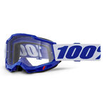 _100% Accuri 2 OTG M2 Goggles Clear Leans Blue | 50018-00007-P | Greenland MX_