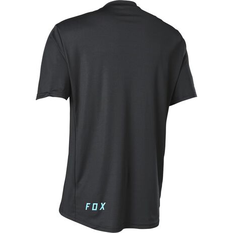 _Fox Ranger T-Shirt Black/Blue | 28874-176 | Greenland MX_