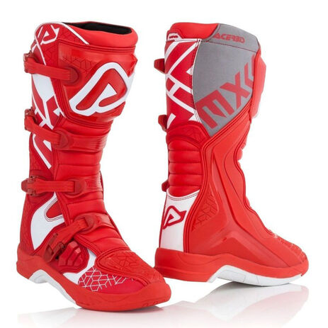 _Acerbis X-Team Boots Red/White | 0022999.343 | Greenland MX_