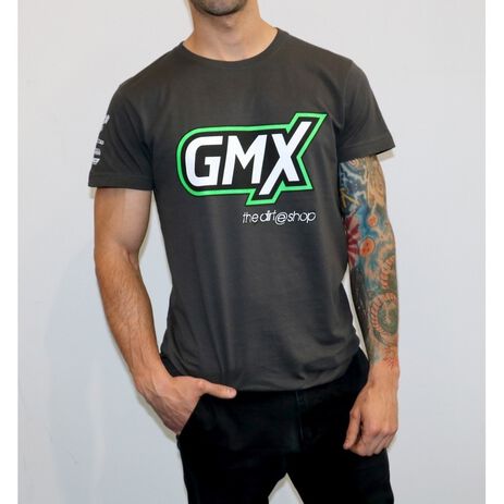 _Logo GMX Tee Gray | PU-TGMX16GY | Greenland MX_
