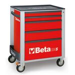 _Beta Tools Mobile Roller Cab with 5 Drawers | C24S-5-R-P | Greenland MX_