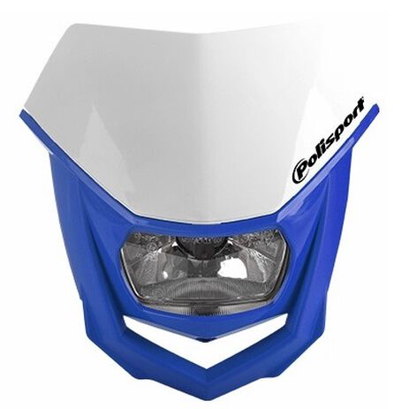 _Polisport Halo Headlight White/Blue | 86574000399 | Greenland MX_