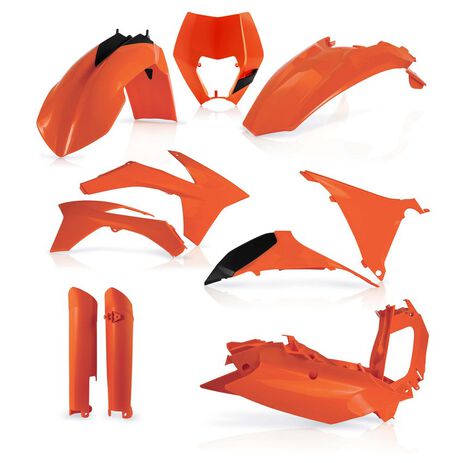 _Acerbis KTM EXC/EXC-F 12-13 Plastic Full Kit Orange | 0016234.010-P | Greenland MX_