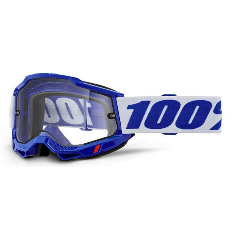 _100% Accuri 2 Enduro M2 Goggles Clear Lens Blue | 50015-00007-P | Greenland MX_