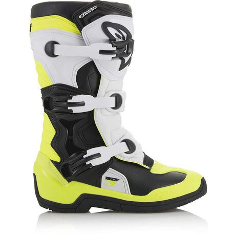_Alpinestars Tech 3S Kids Boots Yellow Fluo/Black | 2014518-125-P | Greenland MX_