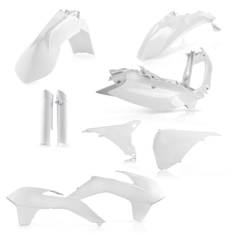 _Acerbis Plastic Full Kit KTM EXC/EXC-F 14-15 White | 0017204.030-P | Greenland MX_